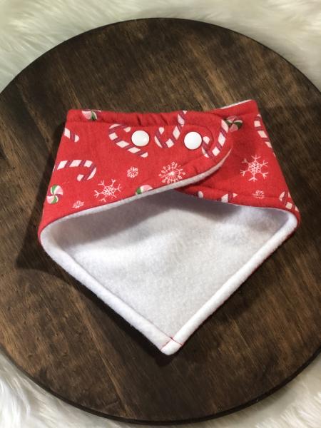 Candy Canes Bandana Bib picture