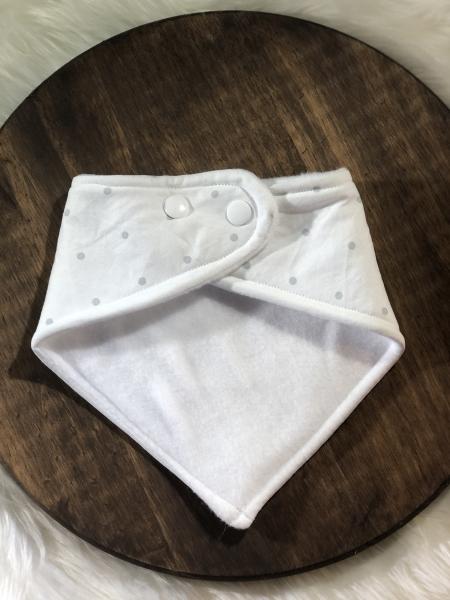 Gray Dots Bandana Bib picture