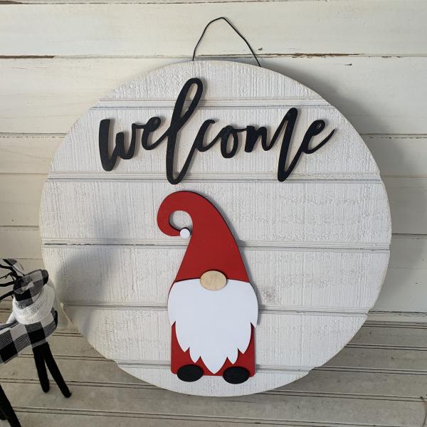 Welcome gnome   door hanger picture