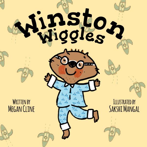Winston Wiggles ( Hard cover book)
