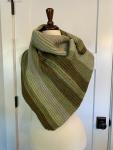 Green Asymmetrical Shawl