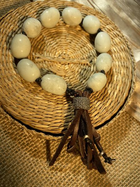 Amazonite bead bracelet picture