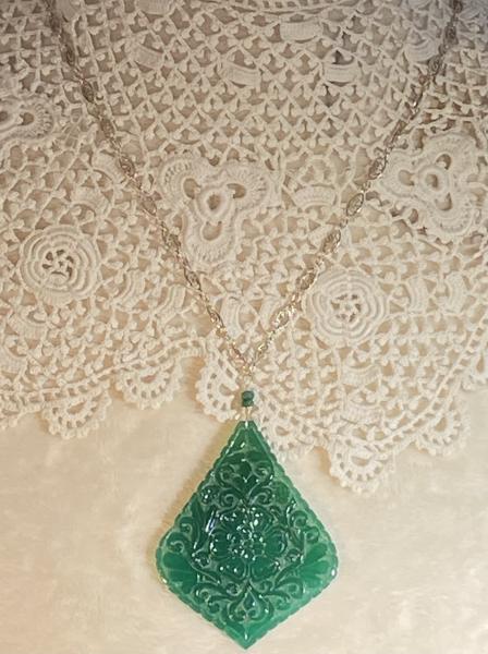 Green onyx and .925 silver picture