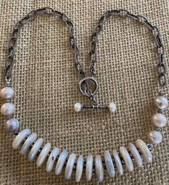 Funky Pearls and .925 silver picture