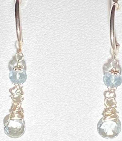 Sky blue topaz on .925 silver picture