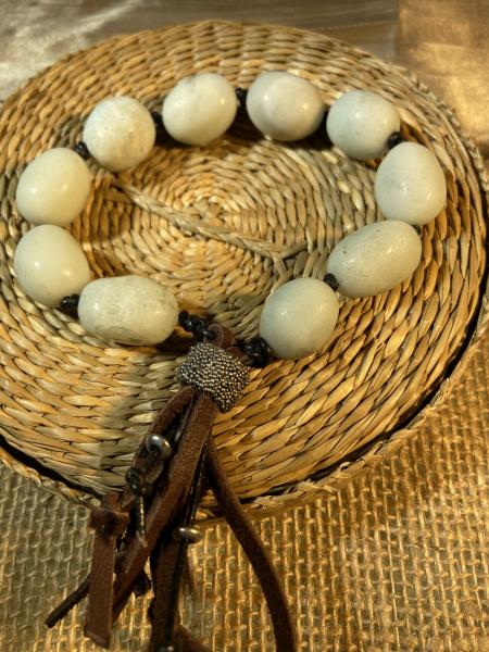 Amazonite bead bracelet picture