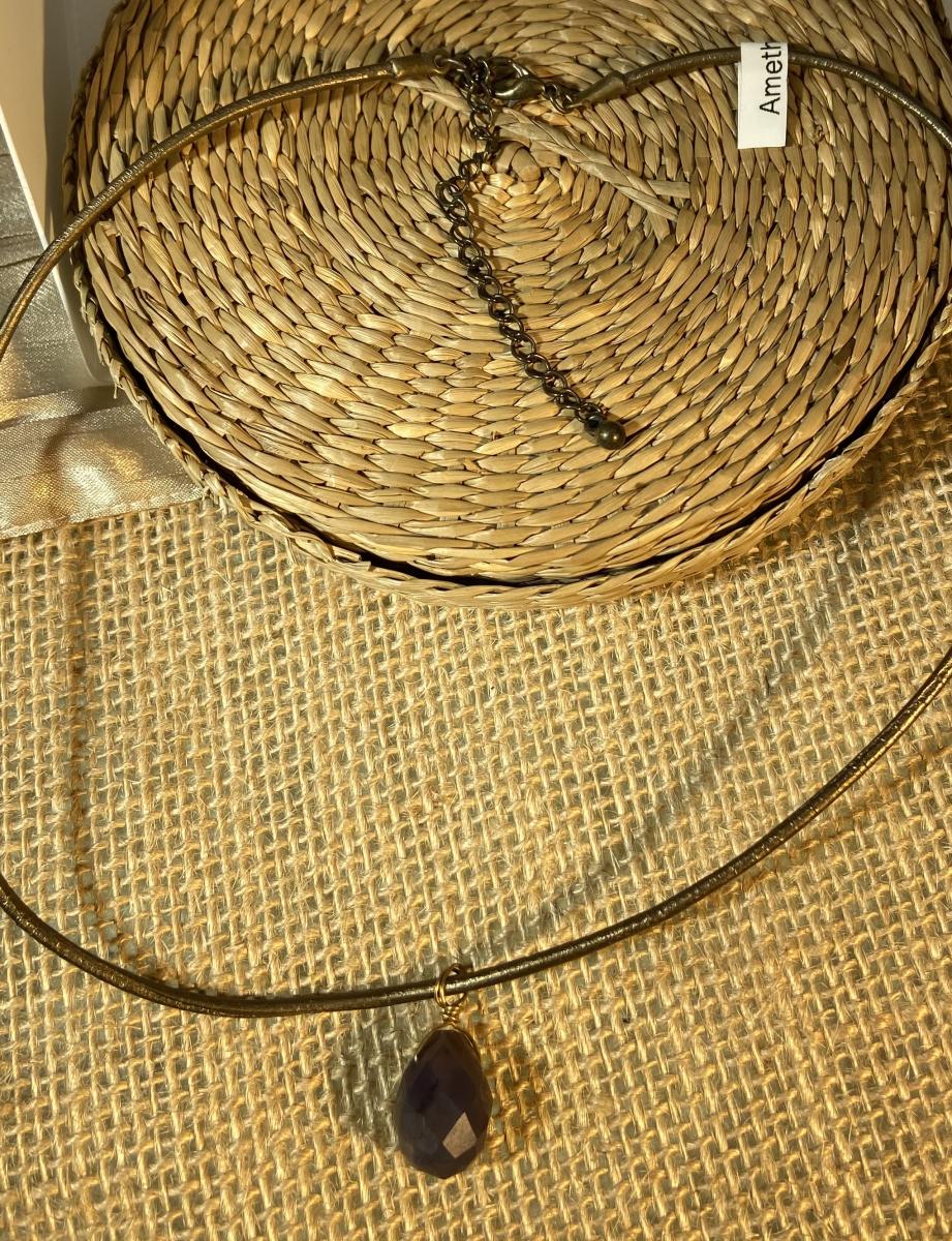 Dogtooth amethyst necklace picture