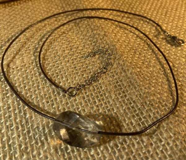 Champagne quartz necklace picture