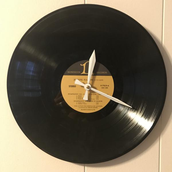 Record Clock - "H" Artists  - Huge selection! see Variations below for full list! picture