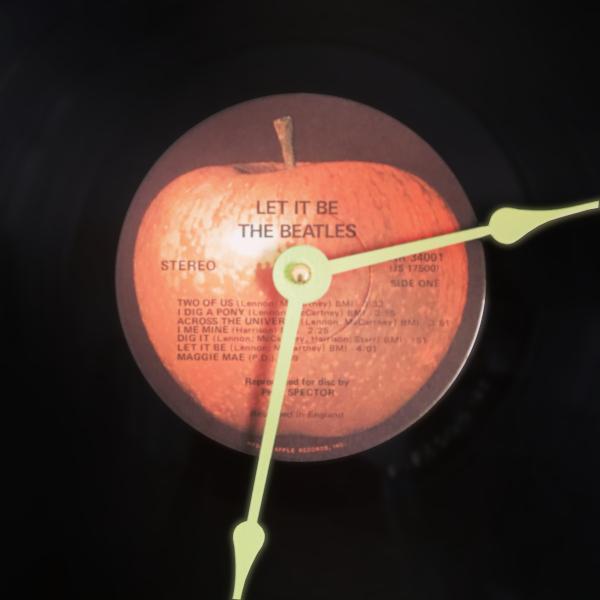 Record Clock - Beatles - large choice of albums - see Variations below for full selection picture