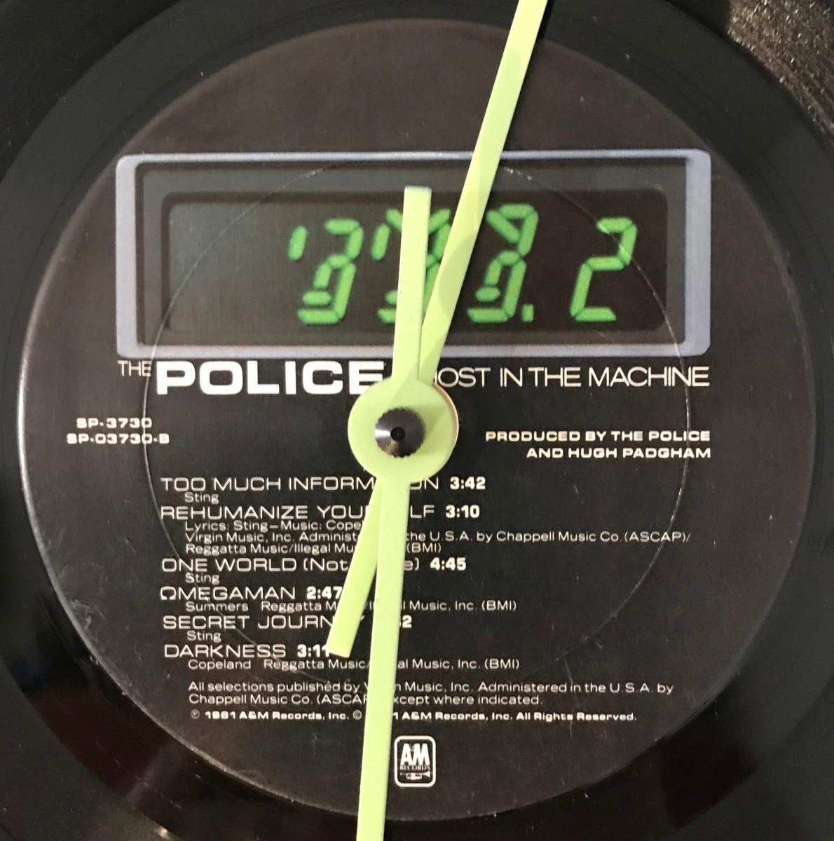 Record Clock - "P" Artists  - Huge selection! see Variations below for full list! picture