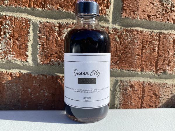 Organic Lemon Elderberry Syrup