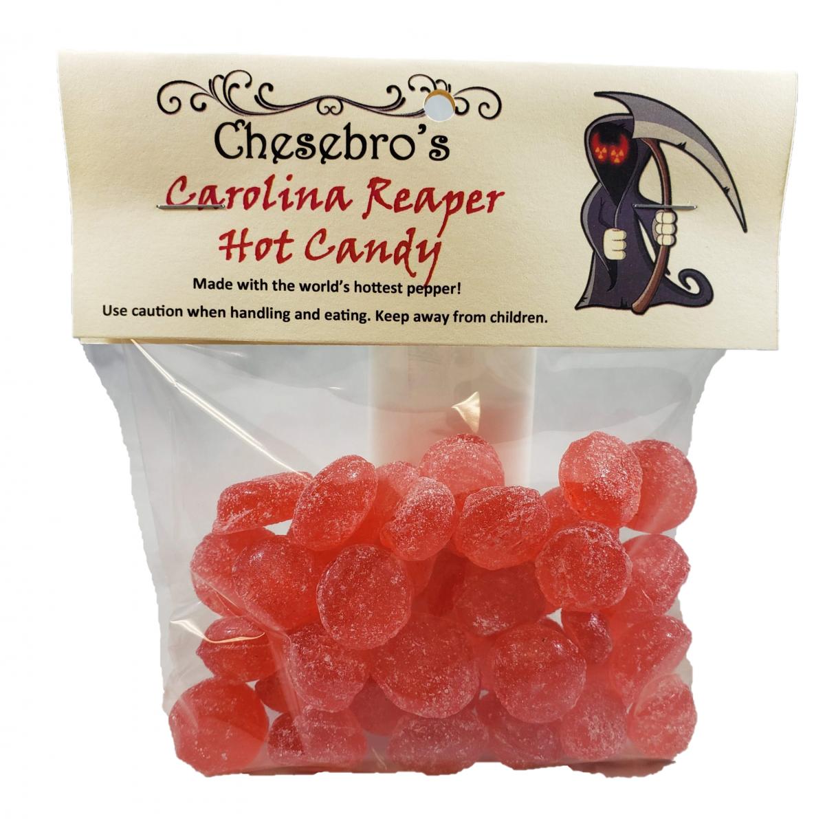 Carolina Reaper Spicy Hard Candy Drops 3 Pack with FREE SHIPPING picture