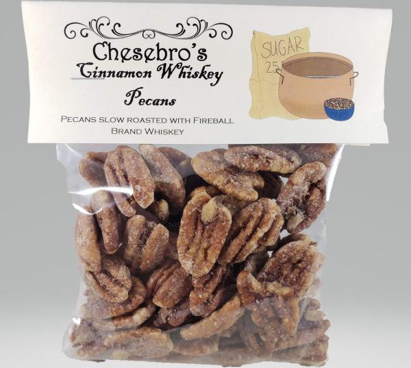 Cinnamon Whiskey Pecans 3 Pack with FREE SHIPPING picture