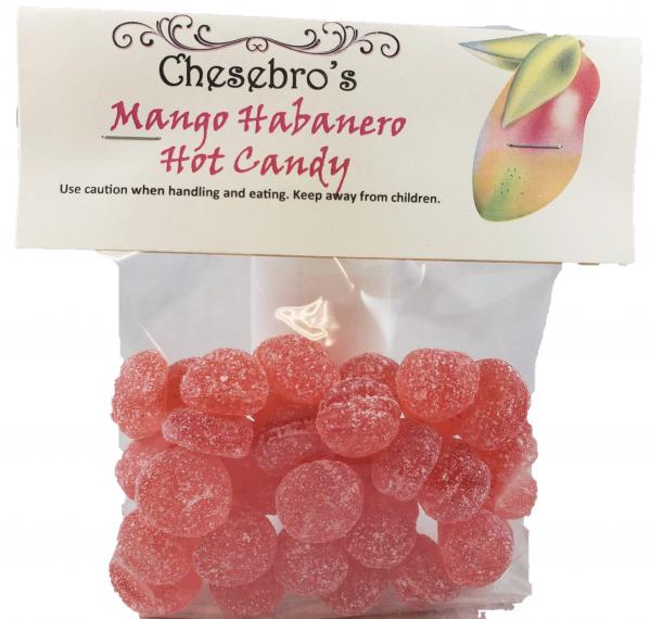 Mango Habanero Spicy Hard Candy Drops 3 Pack with FREE SHIPPING picture