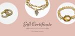 Ello Poppet Jewelry Gift Certificate!