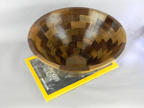 Segmented Wood Bowl picture