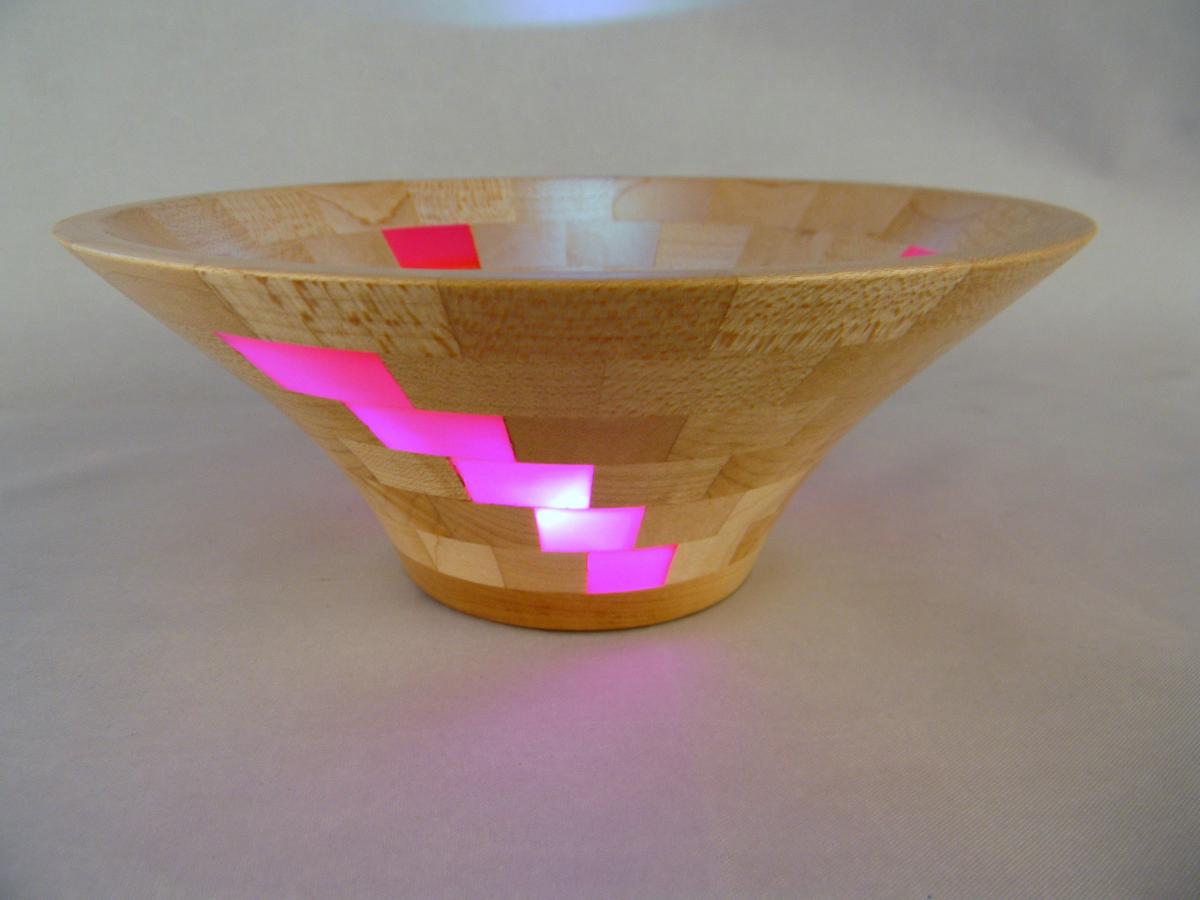 Wood and Resin Bowl picture