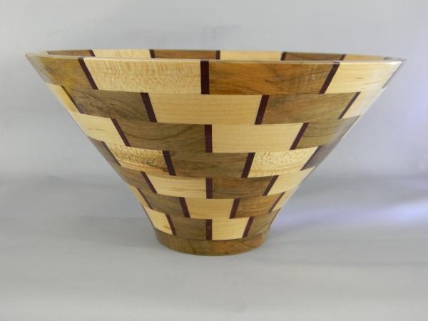 Segmented Wood Bowl picture