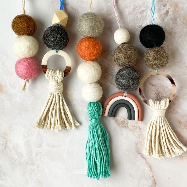 Car Diffusers - felted wool picture