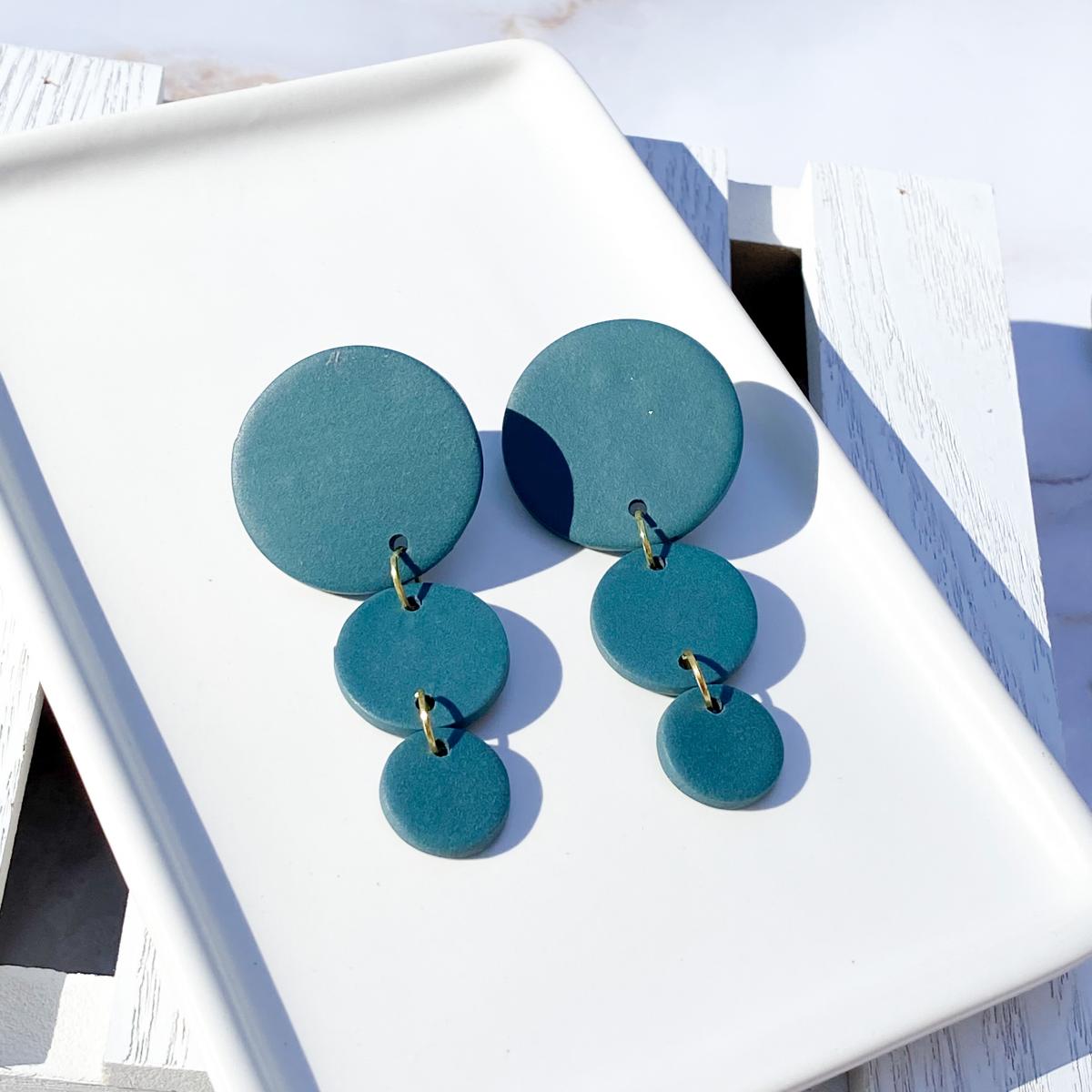 Asymmetrical Circle Dangles picture