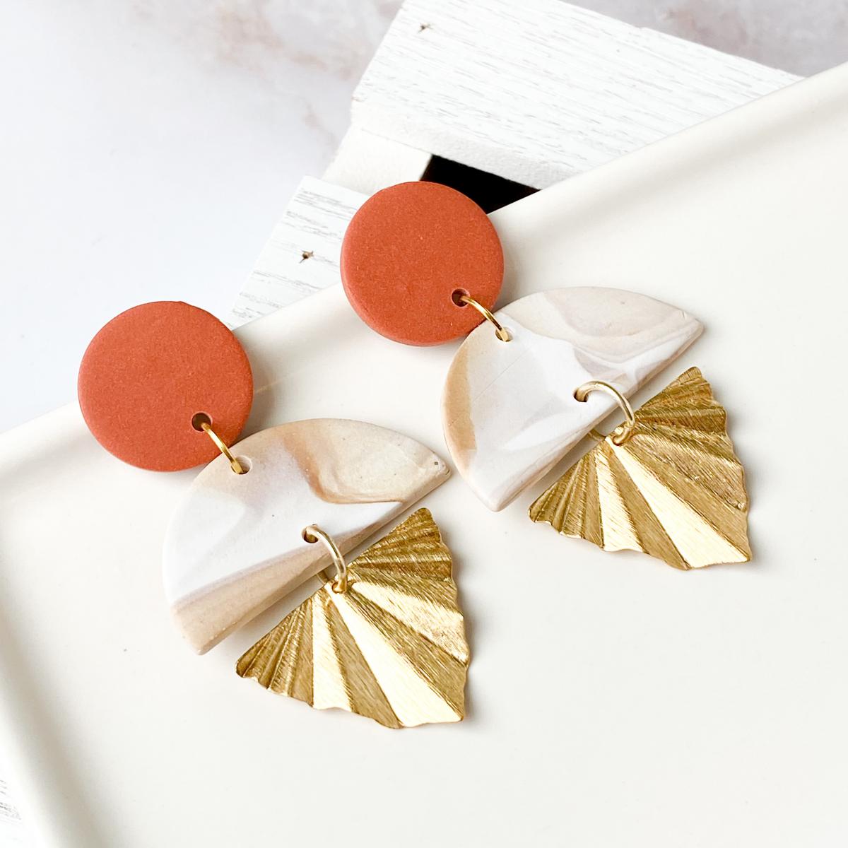 Pumpkin Spice Dangles picture