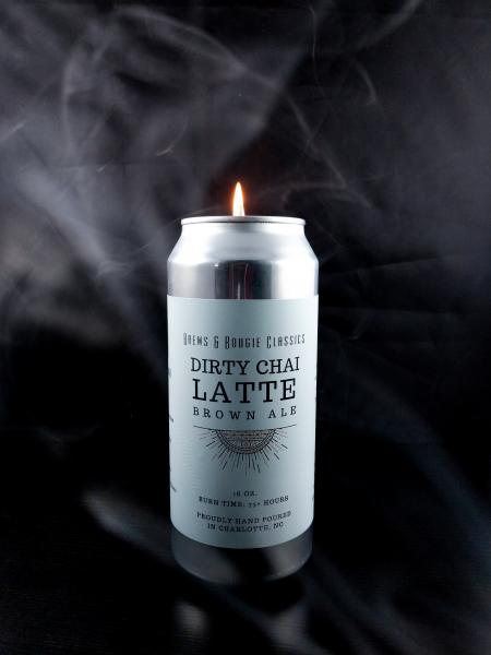 Dirty Chai Latte Brown Ale Candle