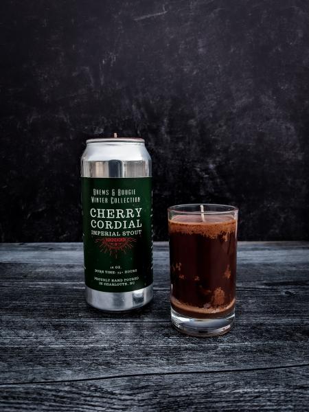 Cherry Cordial Imperial Stout Candle 16 oz picture