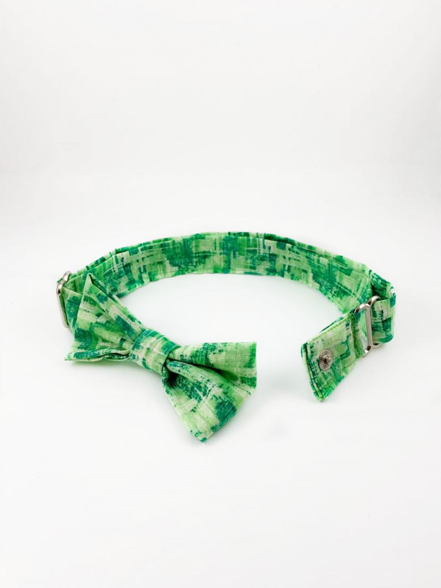 Green Dog Bow picture