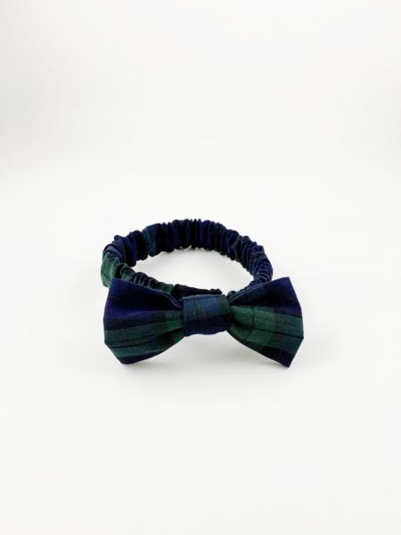 Blue/Green Cat Bow