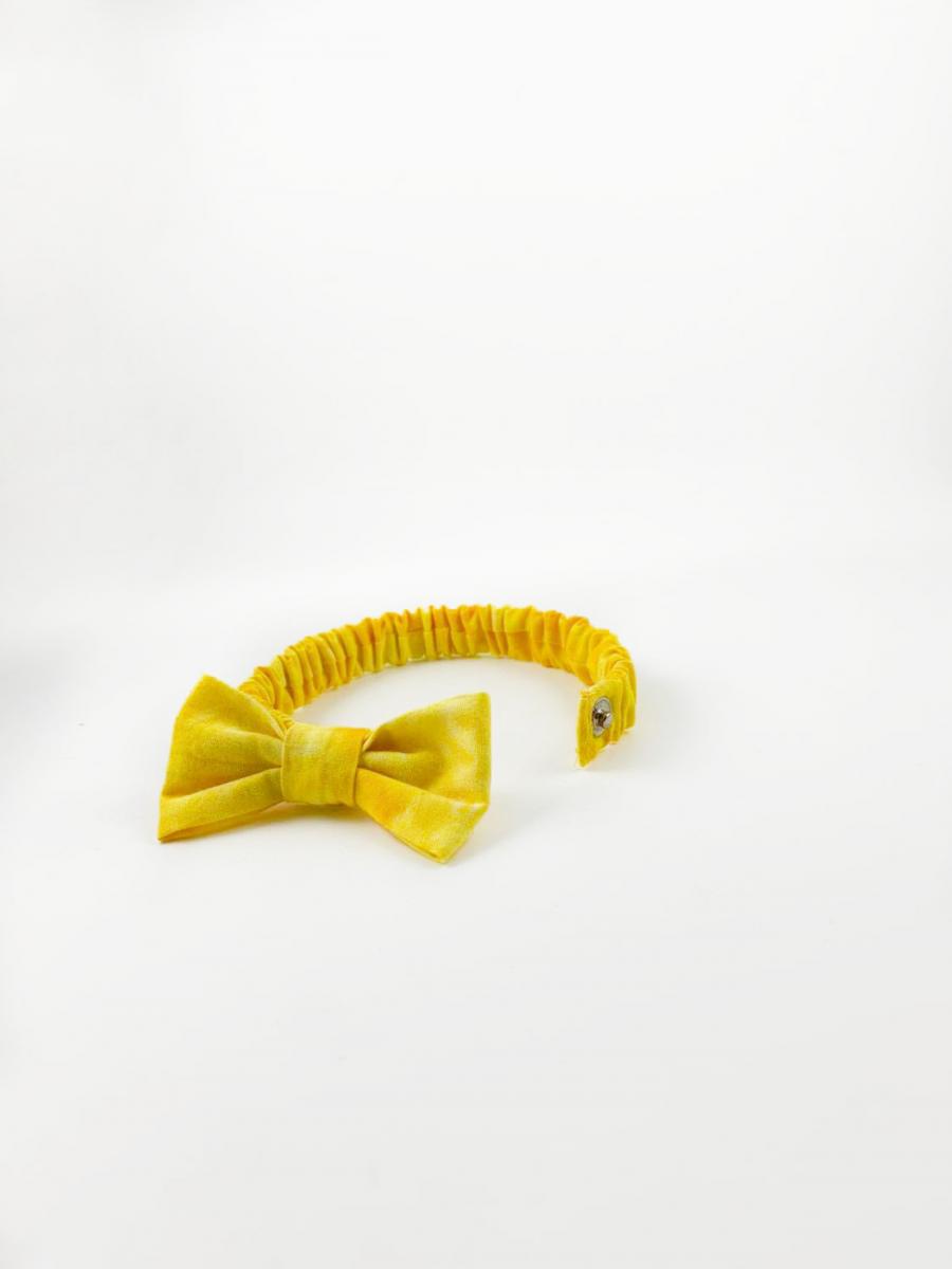 Yellow Cat Bow picture