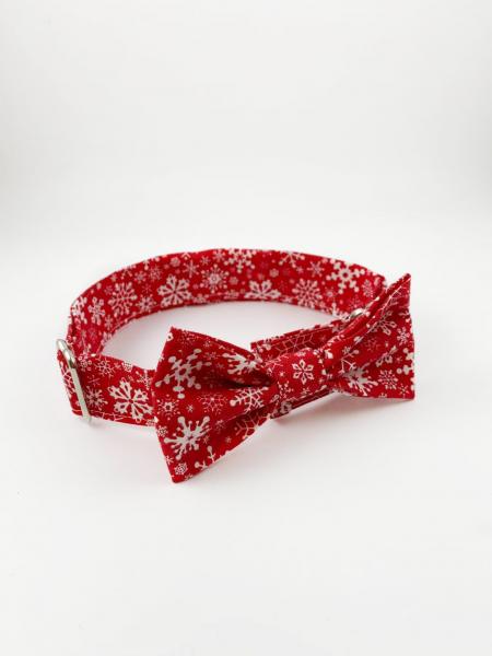 Winter Wonderland Dog Bow