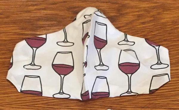 Red Wine Glass Face(mask)
