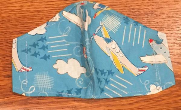 Planes and Clouds Face Mask