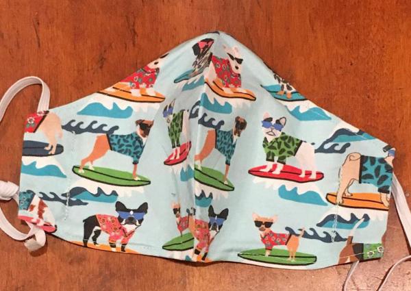 Mini Surf Dogs Face Mask