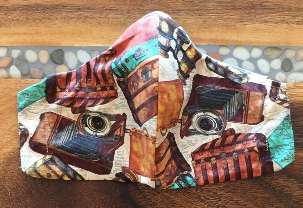 Camera and Suitcase Face Mask