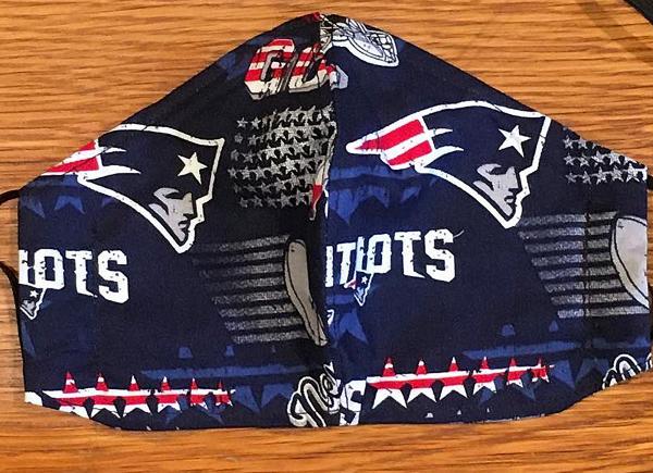 New England Patriots Face Mask