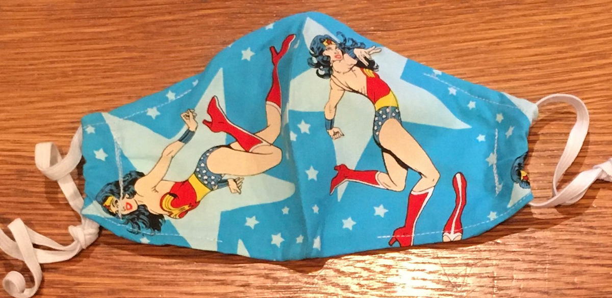 Wonder Woman Face Covering
