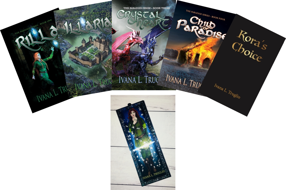 Bundle #2 – 5 books + 1 bookmark picture