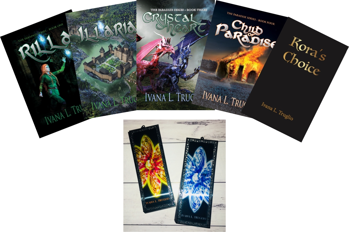 Bundle #2 – 5 books + 1 bookmark picture