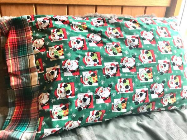 Santa Pillowcase with Magical Pillowcase Poem picture