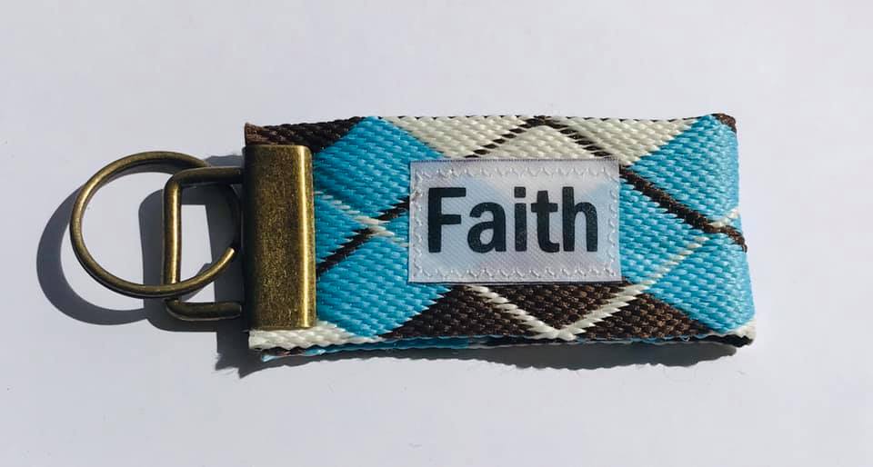 FAITH Mini One Word Key Fob picture