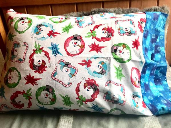 Frosty Pillowcase with Magical Pillowcase Poem