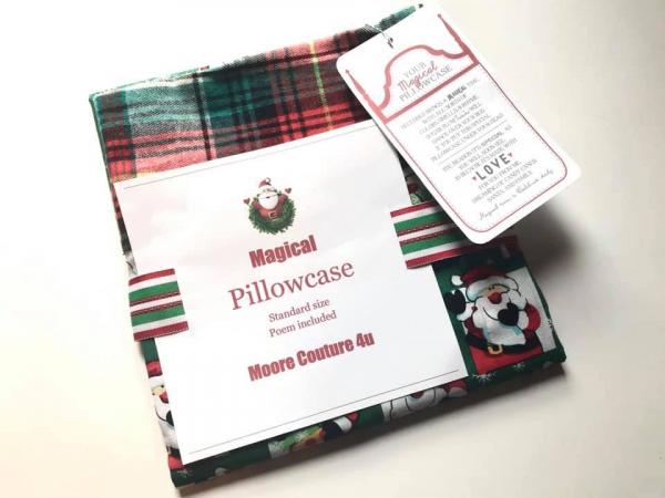 Santa Pillowcase with Magical Pillowcase Poem picture