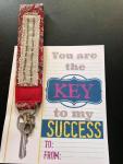 Teacher Key Chain with Thank You card