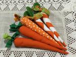 Fabric Carrots