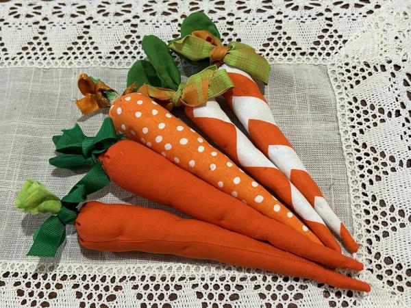 Fabric Carrots