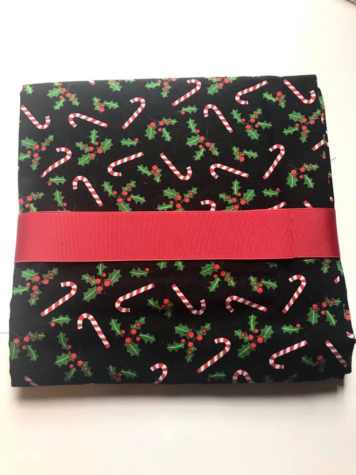 Candy Cane Pillowcase with Magical Pillowcase Poem picture