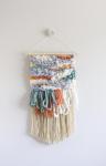 Mint and Coral Large Tapestry