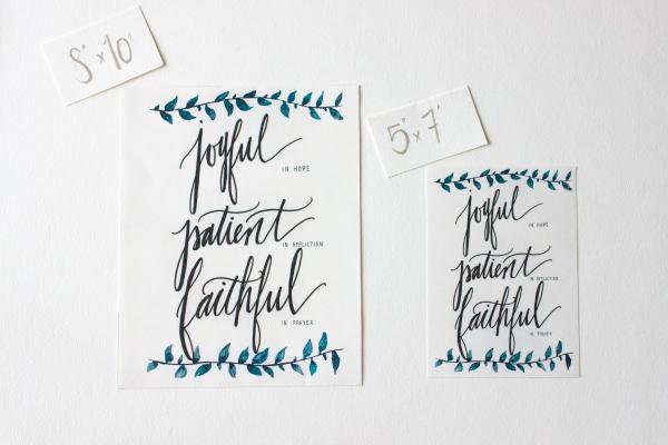 Joyful, Patient, Faithful picture